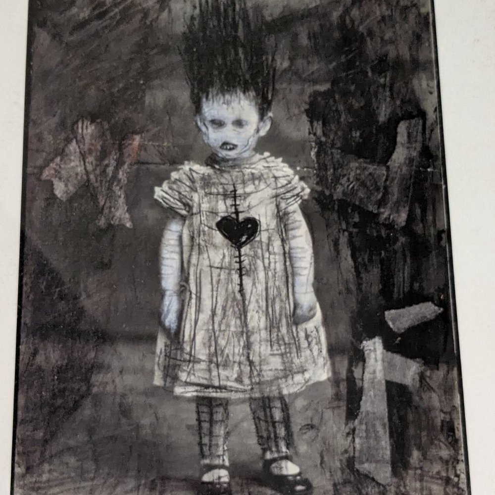 Gus Fink print! Unique,.Goth - Picture 3 of 5
